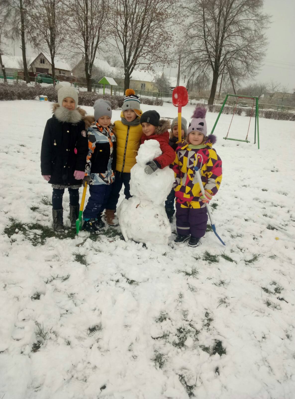 Зимние забавы в детском саду - Новости учреждения - Детский сад № 22 г.  Молодечно